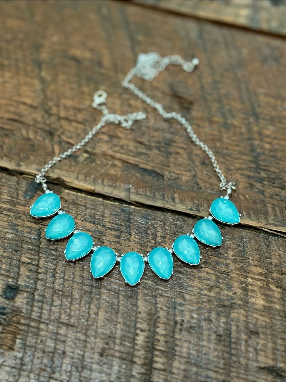 Teal Blue Necklace